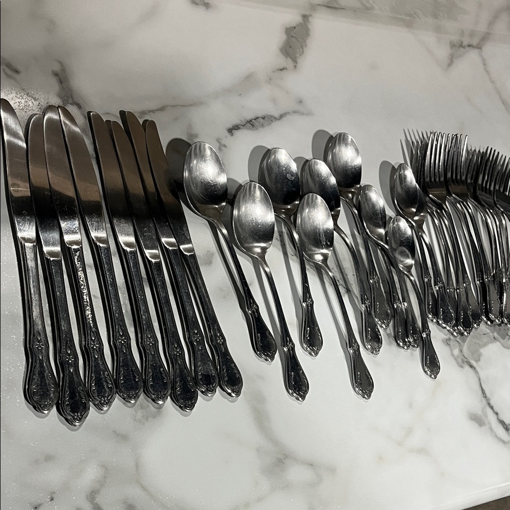 Cutlery set Northland stainless japan cutlery Elegant Silver‎ Cutlery Set